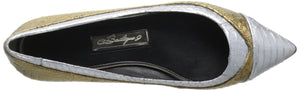 Neeko5 Ballet Gold/Silver Flat (Women) - SHOE NV