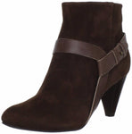 Calico Chestnut Suede Bootie (Women) - SHOE NV