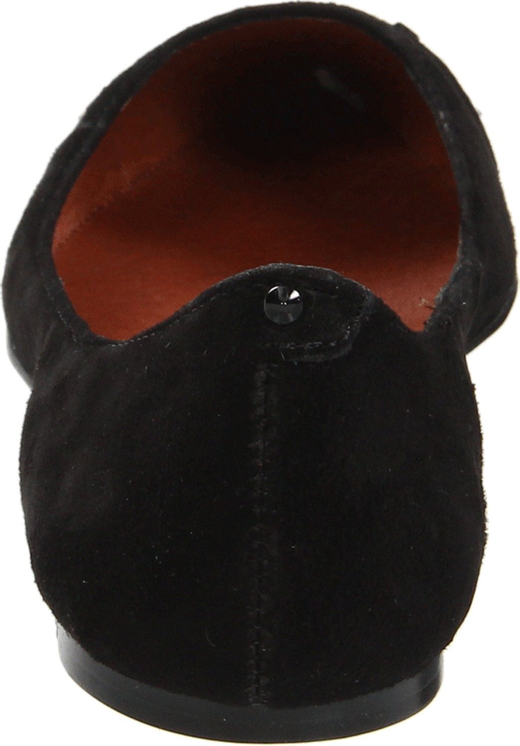 Elitte Black Suede Flats   (Women) - SHOE NV