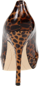 Flipp Platform Pump,Ocelot Print (Women) - SHOE NV
