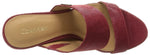 Calvin Klein lanoe Dress Sandal, Garnet (Women)