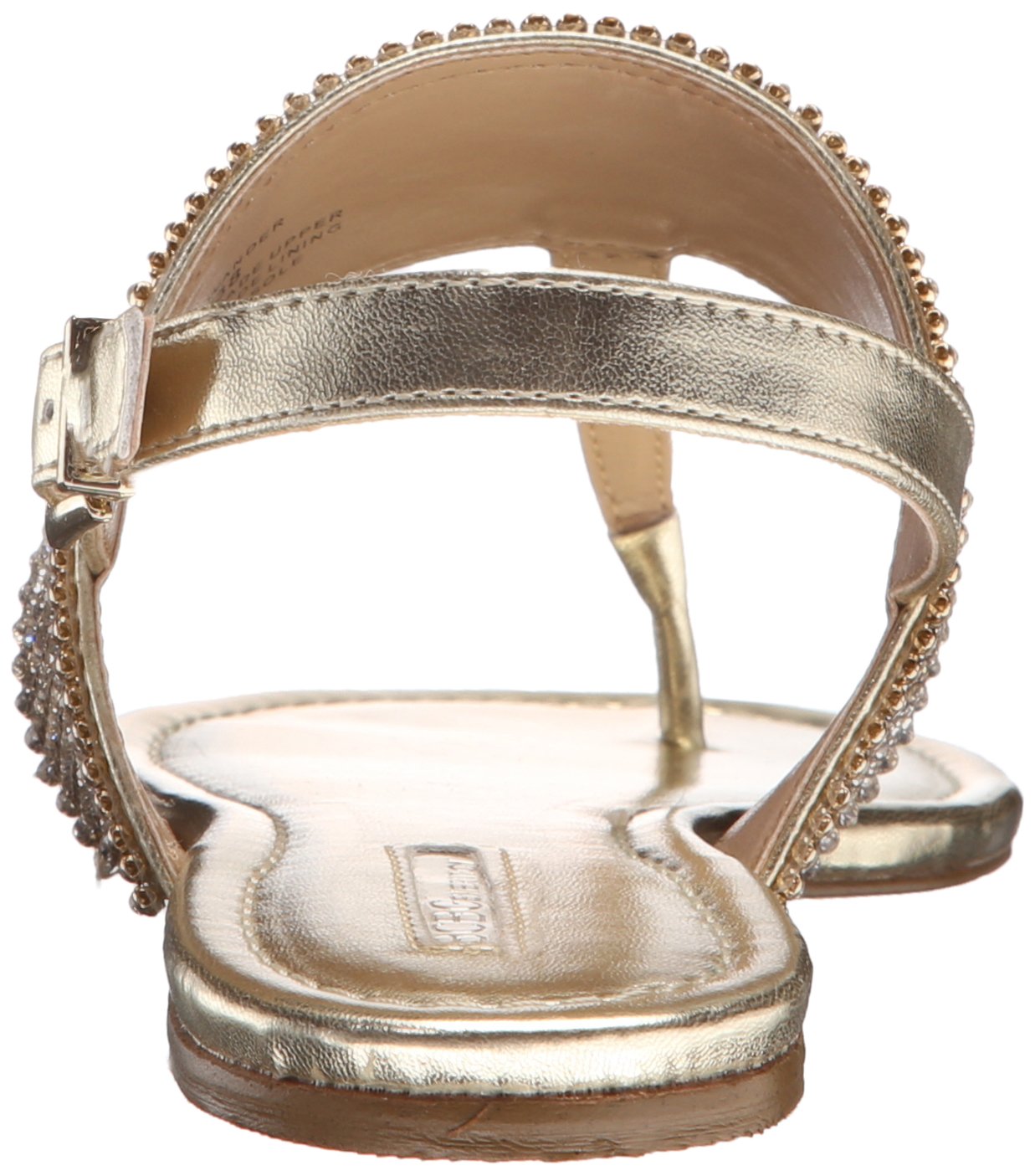 BCBGeneration BG-Wander Dress Sandal, Gold (Women)