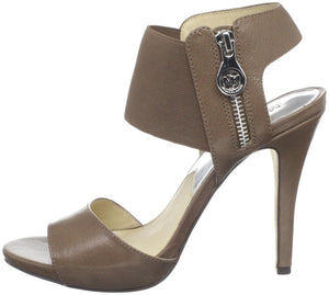Odelia Platform Dark Dune Sandal  (Women) - SHOE NV