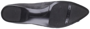 Simonsays Grey/Black Fabric Flat  (Women) - SHOE NV