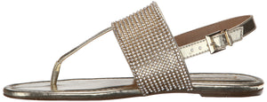 BCBGeneration BG-Wander Dress Sandal, Gold (Women)