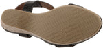 Nikole Wedge Sandal,Black (Women) - SHOE NV