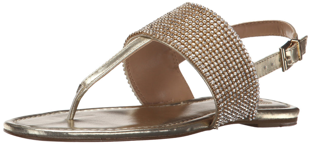 BCBGeneration BG-Wander Dress Sandal, Gold (Women)