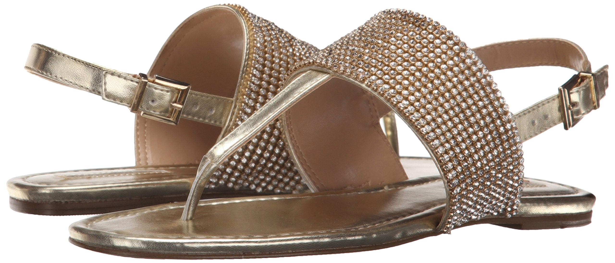BCBGeneration BG-Wander Dress Sandal, Gold (Women)