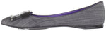 Simonsays Grey/Black Fabric Flat  (Women) - SHOE NV
