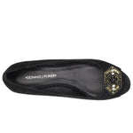 Sonet Demi Wedge Flat, Black(Women) - SHOE NV