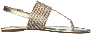 BCBGeneration BG-Wander Dress Sandal, Gold (Women)