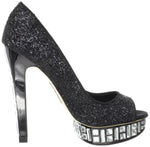 Nosey3 Black Platform Pump  (Women) - SHOE NV