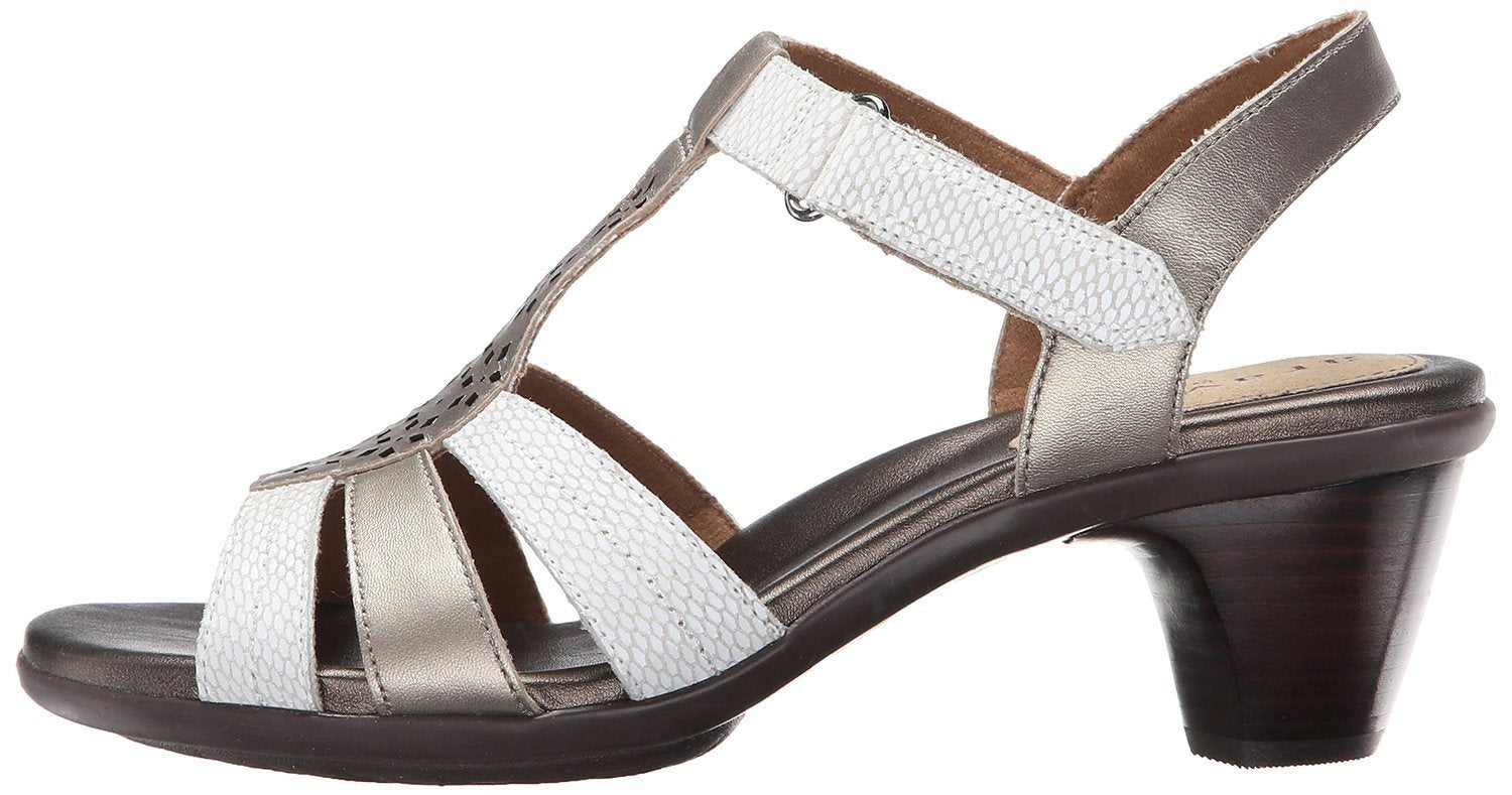Mary-AR Dress Sandal, White(Women) - SHOE NV