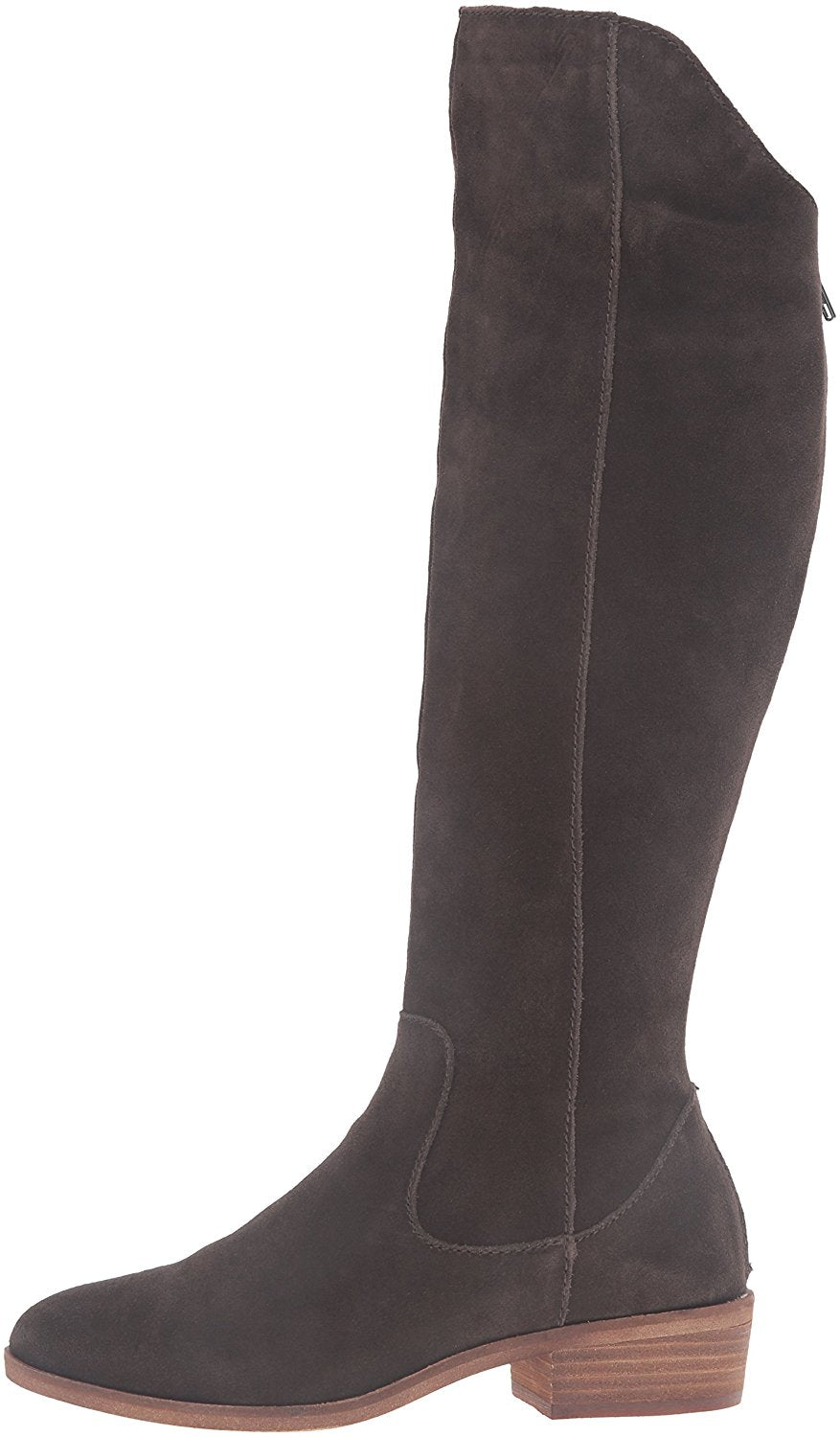STEVEN by Steve Madden Emmery Western Boot, Chocolate Brown Suede (Women)