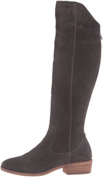 STEVEN by Steve Madden Emmery Western Boot, Chocolate Brown Suede (Women)