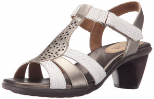 Mary-AR Dress Sandal, White(Women) - SHOE NV