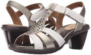 Mary-AR Dress Sandal, White(Women) - SHOE NV