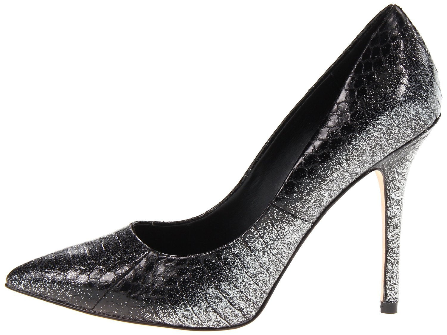 Justine Snake Platform Silver Pump  (Women) - SHOE NV