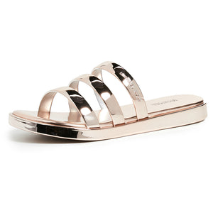 MICHAEL Michael Kors Keiko Slide Rose / Gold Sandal (Women)